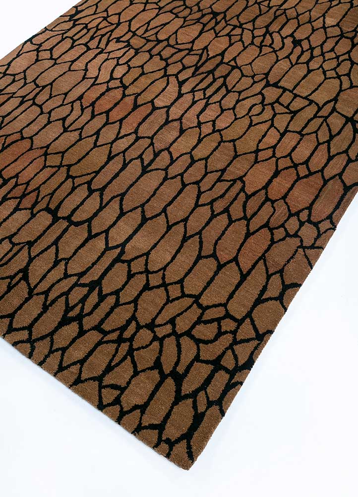Wollteppich - 150 x 240 cm - orange