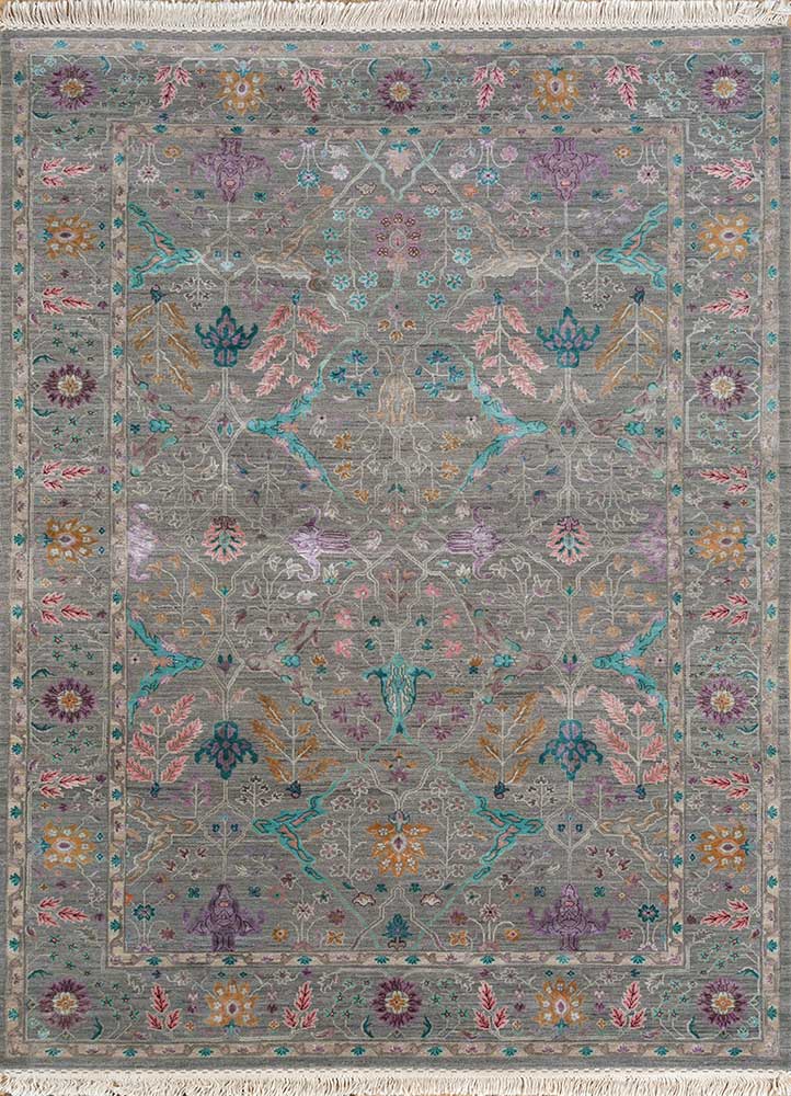 Wollteppich - 240 x 300 cm - mehrfarbig