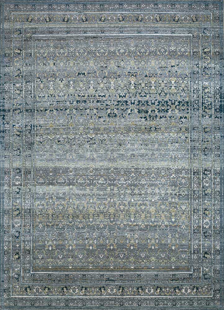Wollteppich - 240 x 300 cm - grau