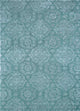 Wollteppich - 150 x 240 cm - türkis