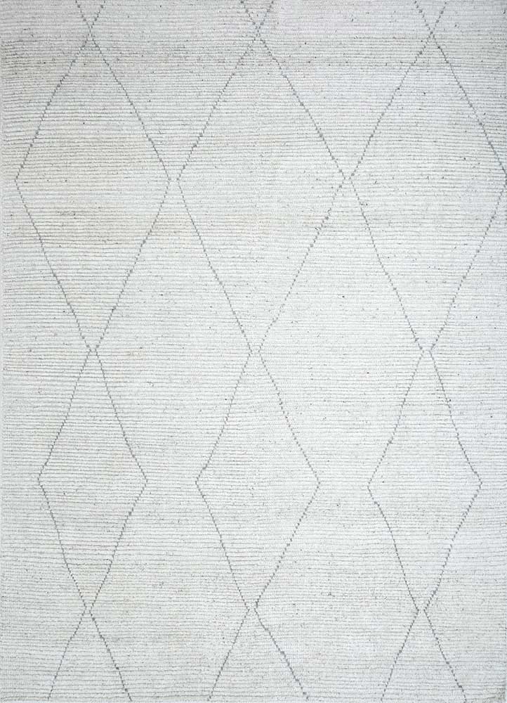 Wollteppich - 240 x 300 cm - creme