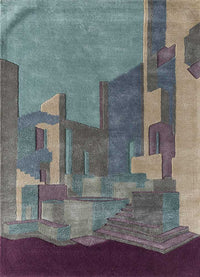 Wollteppich - 240 x 150 cm - mehrfarbig