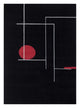 Wollteppich - 270 x 180 cm - schwarz