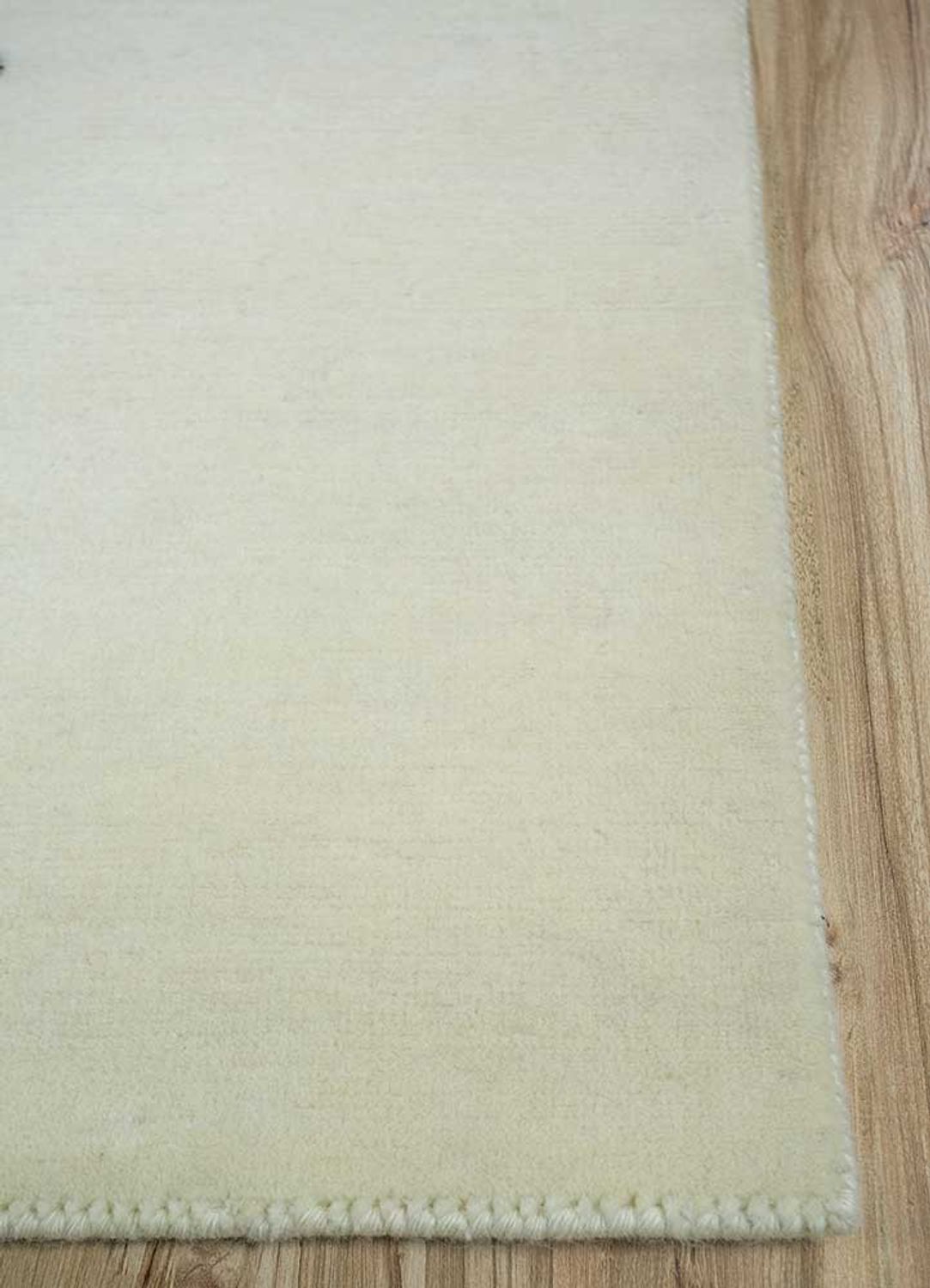 Wollteppich - 300 x 240 cm - hellgrau