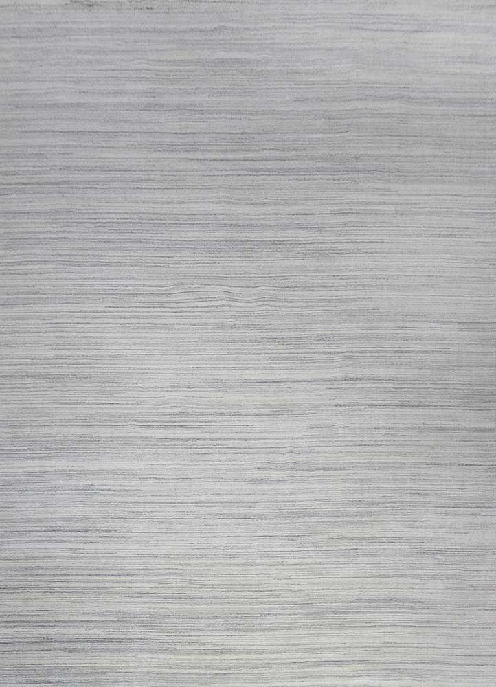 Wollteppich - 450 x 360 cm - hellgrau