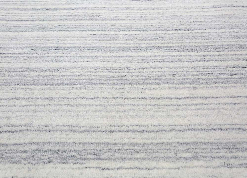 Wollteppich - 450 x 360 cm - hellgrau