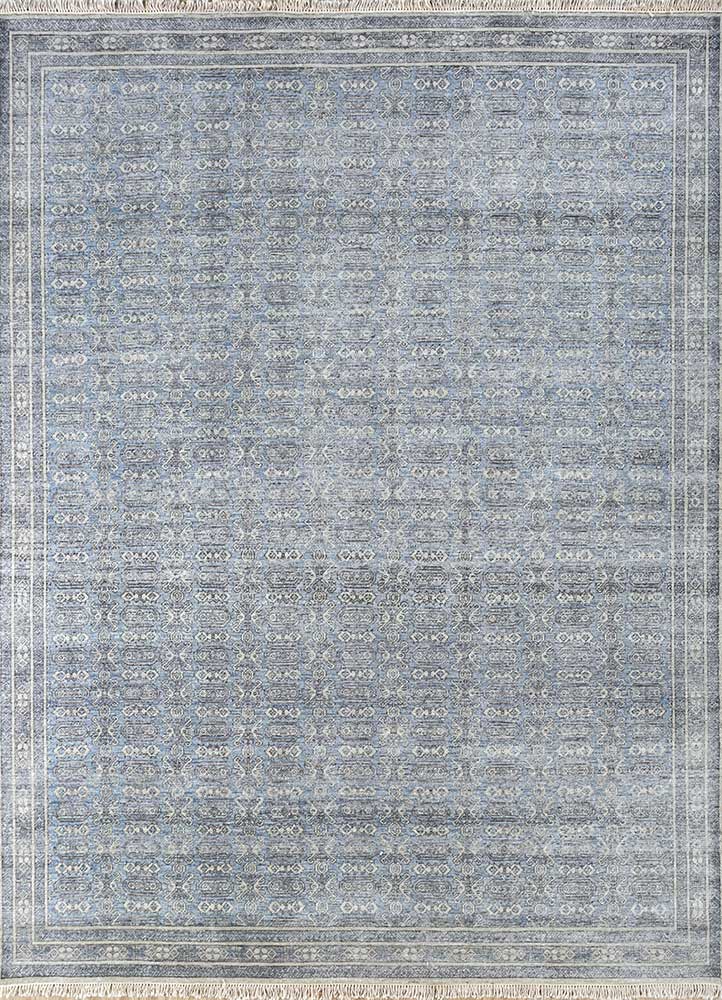 Wollteppich - 240 x 300 cm - grau