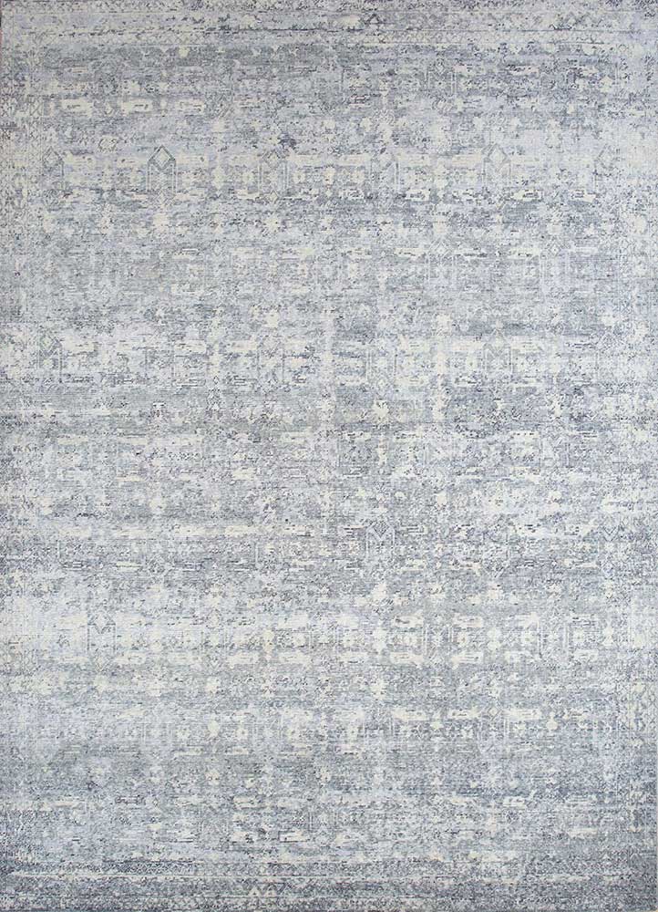 Wollteppich - 240 x 300 cm - grau
