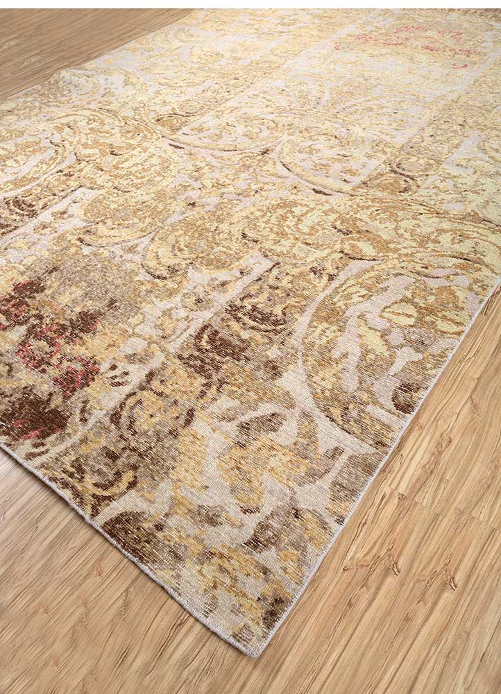 Wollteppich - 300 x 420 cm - beige