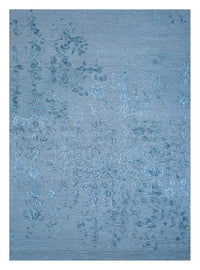 Wollteppich - 270 x 180 cm - blau