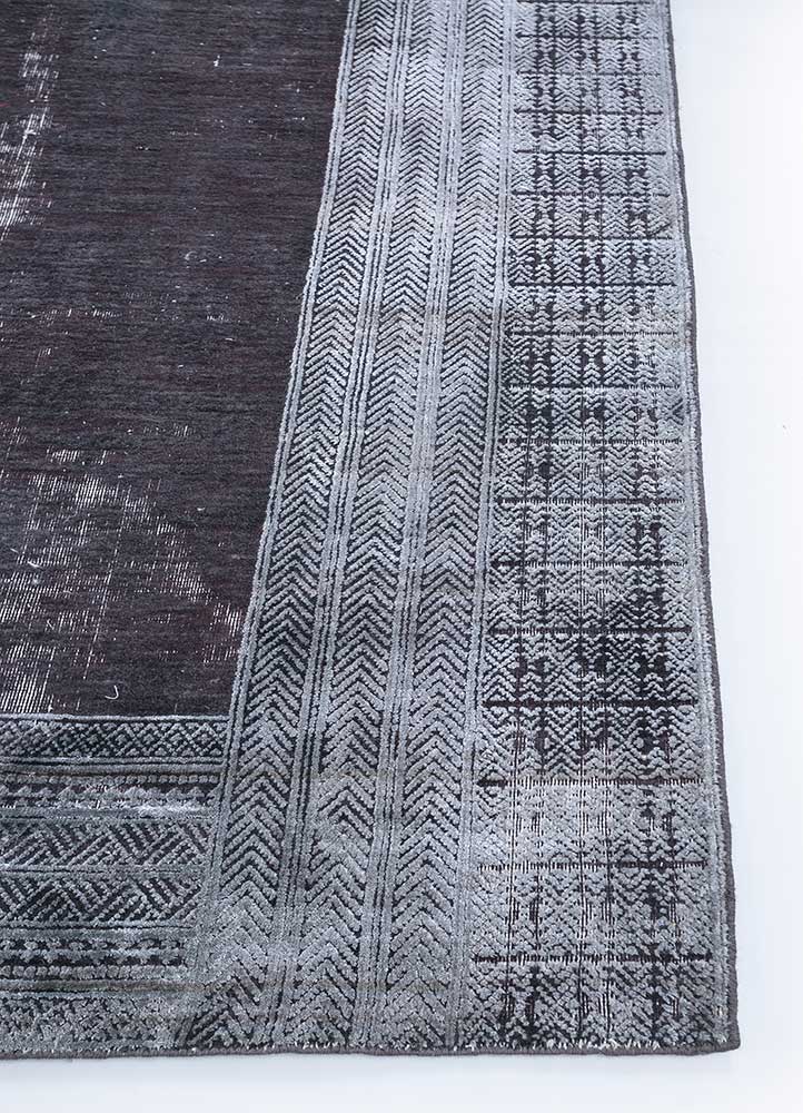 Wollteppich - 240 x 300 cm - grau