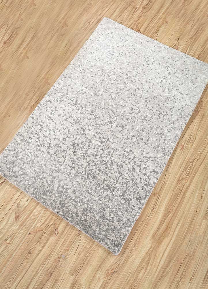 Wollteppich - 60 x 90 cm - creme