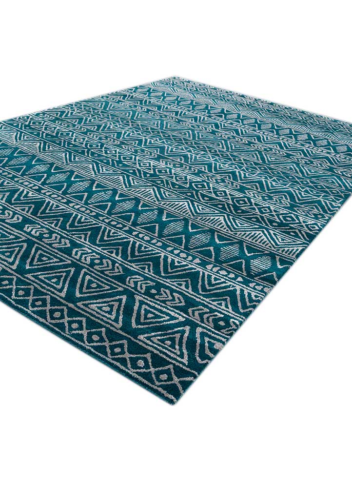 Wollteppich - 180 x 270 cm - dunkelbeige