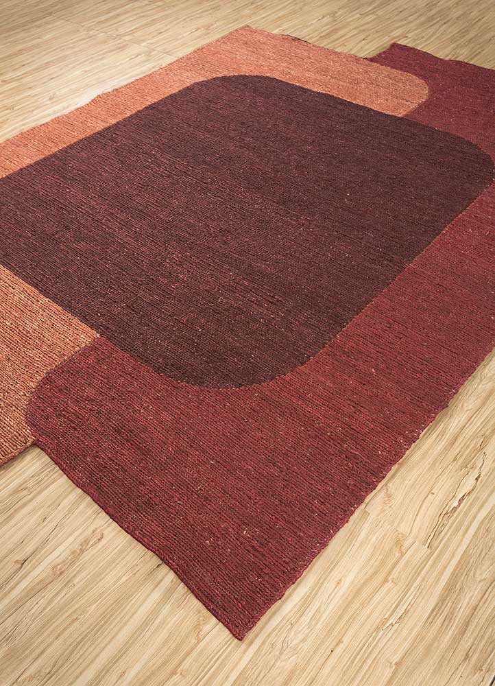 Designer Teppich sonderform  - 180 x 270 cm - orange