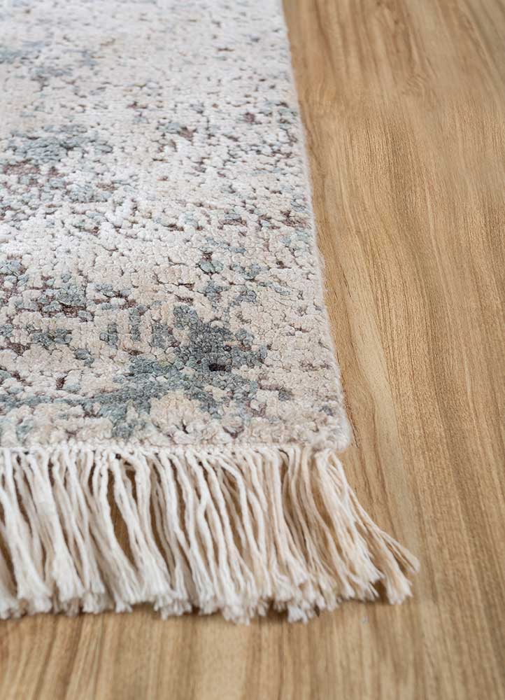 Designer Teppich - 240 x 300 cm - silber