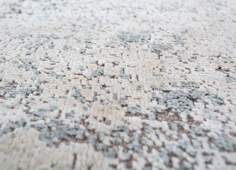 Designer Teppich - 240 x 300 cm - silber
