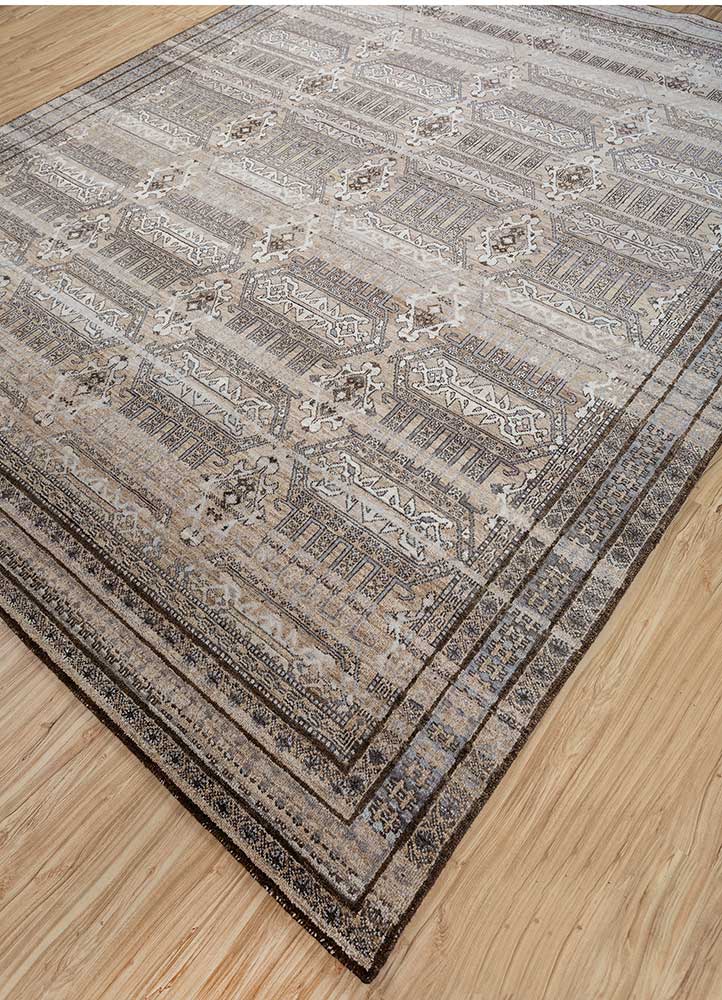 Wollteppich - 300 x 240 cm - beige