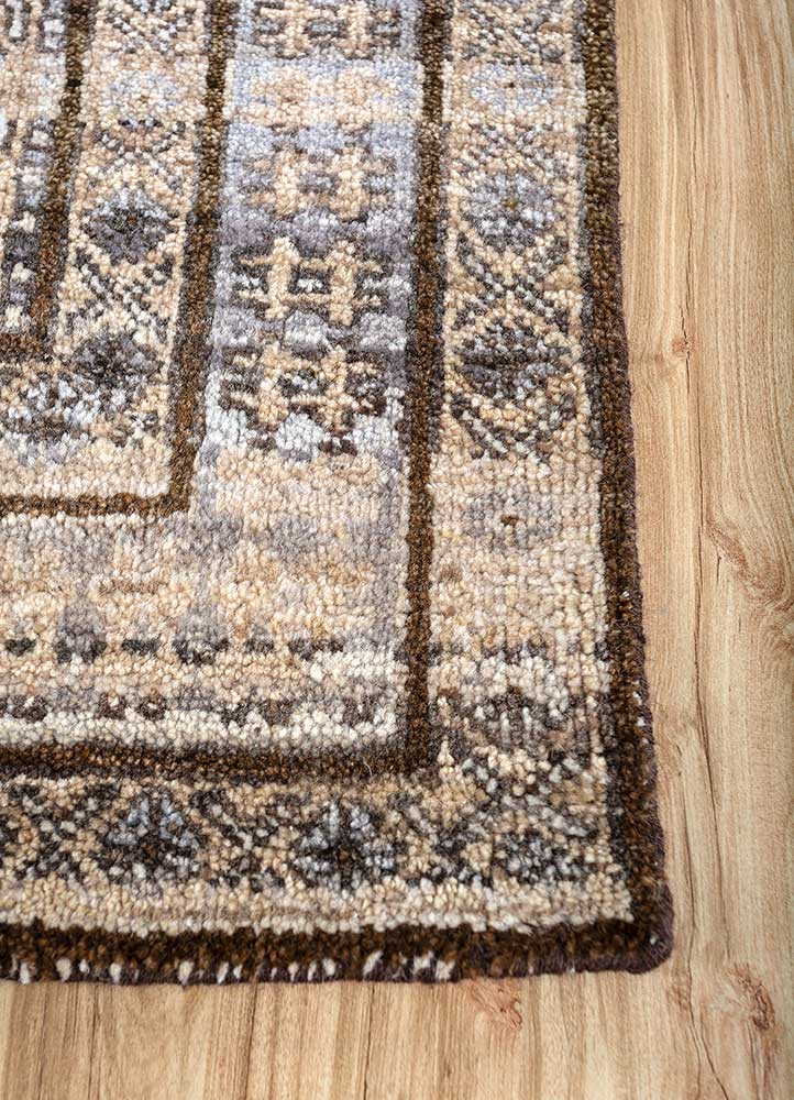 Wollteppich - 300 x 240 cm - beige