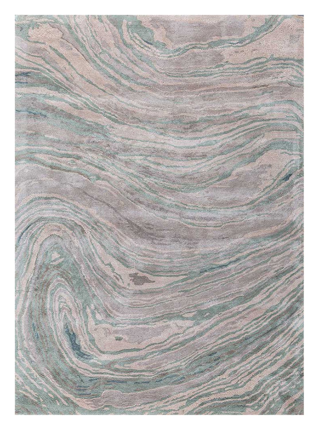 Teppich - 180 x 120 cm - grau