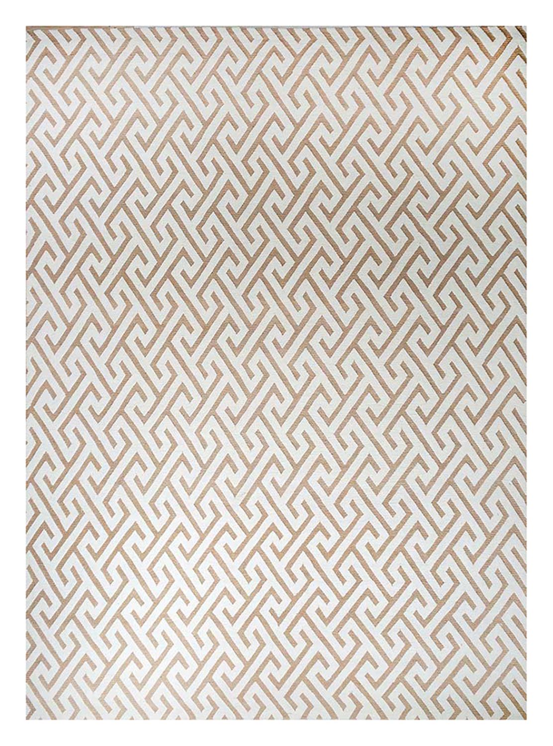 Wollteppich - 465 x 390 cm - beige