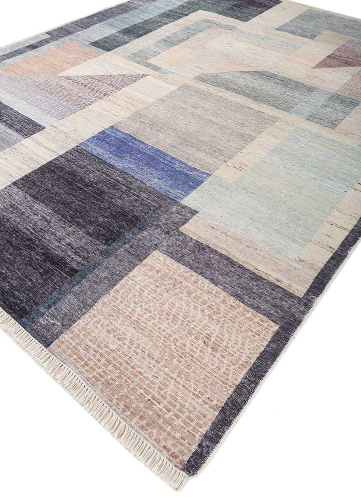 Wollteppich - 300 x 240 cm - grau