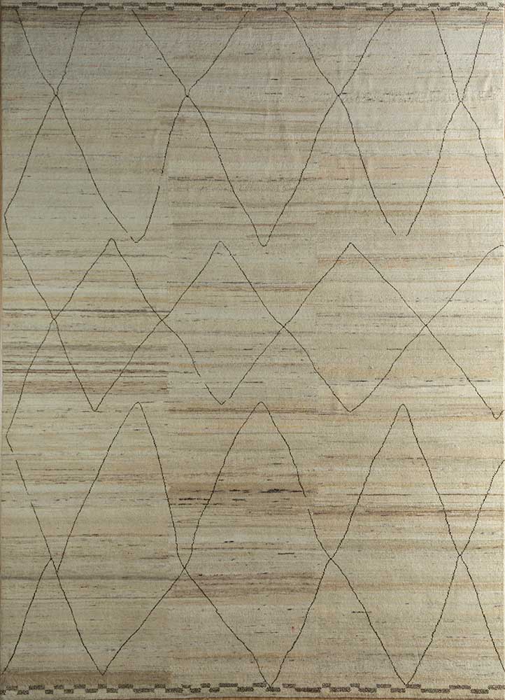 Wollteppich - 240 x 300 cm - creme