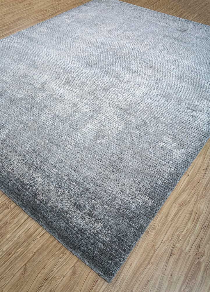 Designer Teppich - 240 x 300 cm - silber