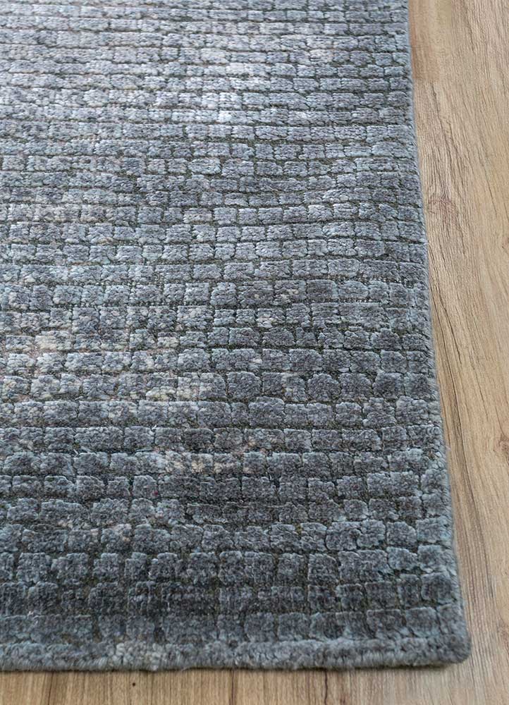 Designer Teppich - 240 x 300 cm - silber
