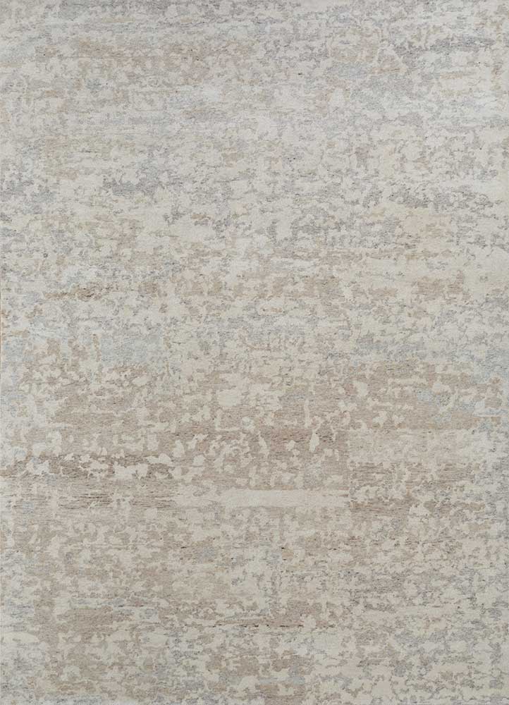 Wollteppich - 240 x 300 cm - hellgrau