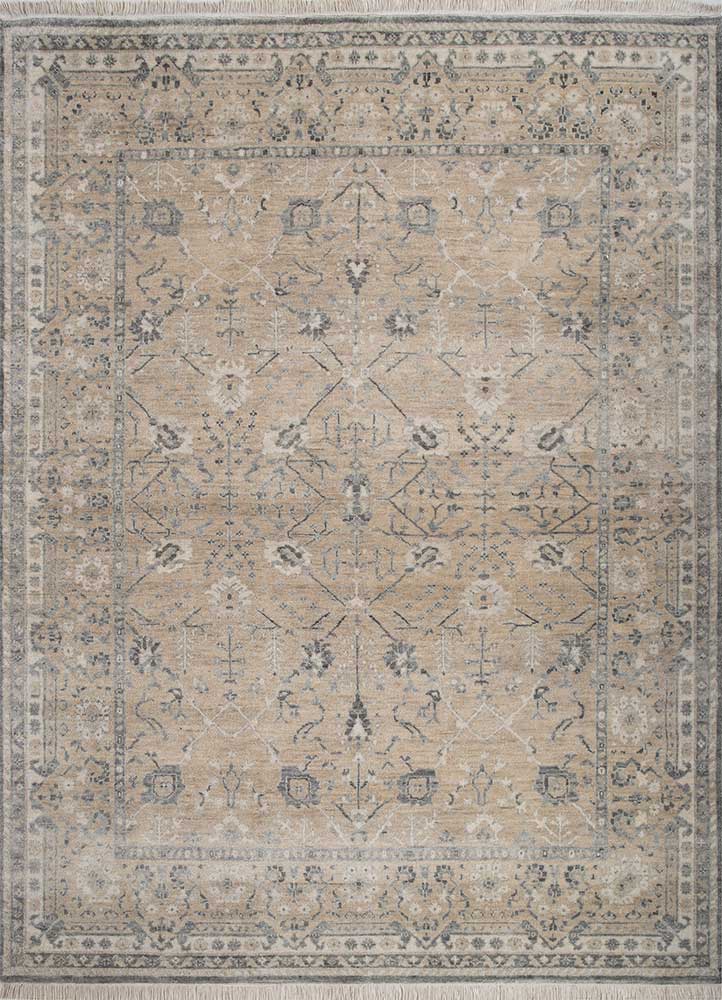 Wollteppich - 240 x 300 cm - beige