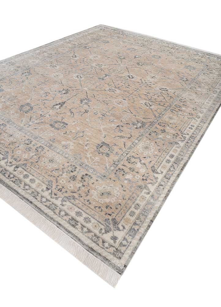 Wollteppich - 240 x 300 cm - beige