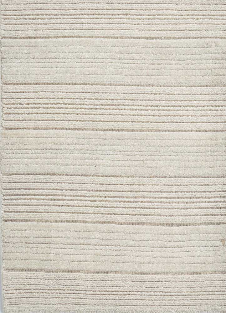 Wollteppich - 60 x 90 cm - creme