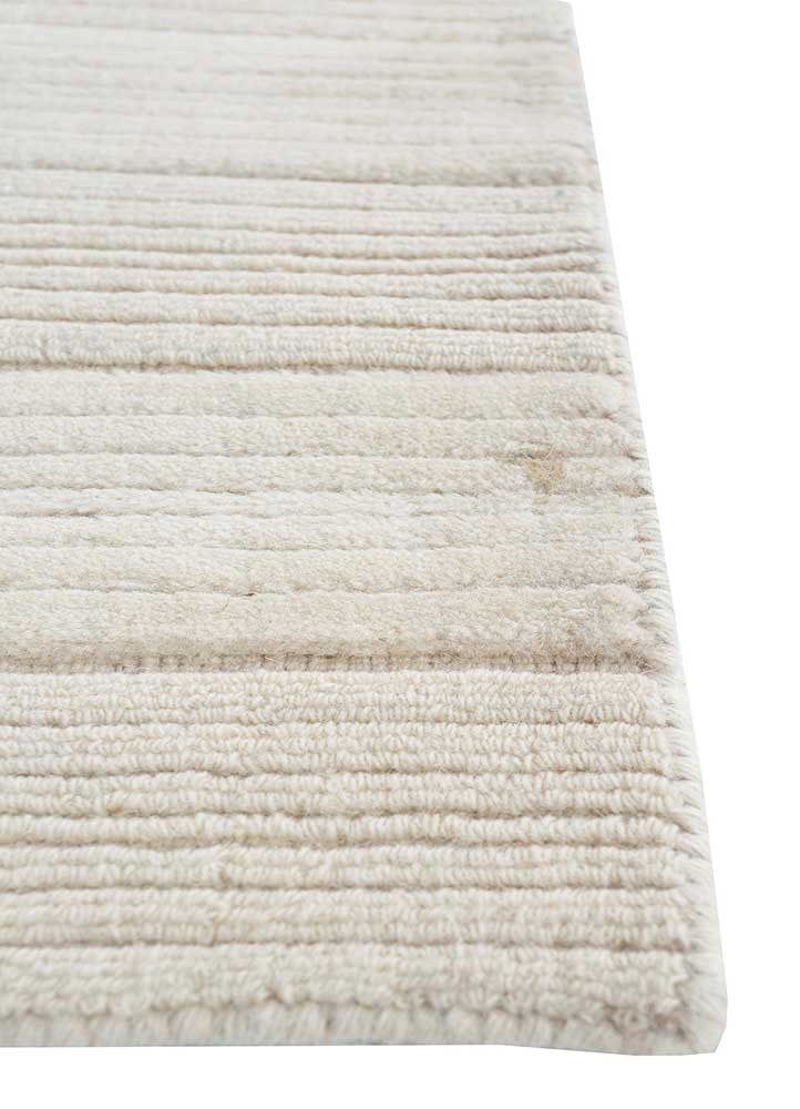 Wollteppich - 60 x 90 cm - creme