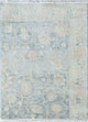 Wollteppich - 75 x 120 cm - blau