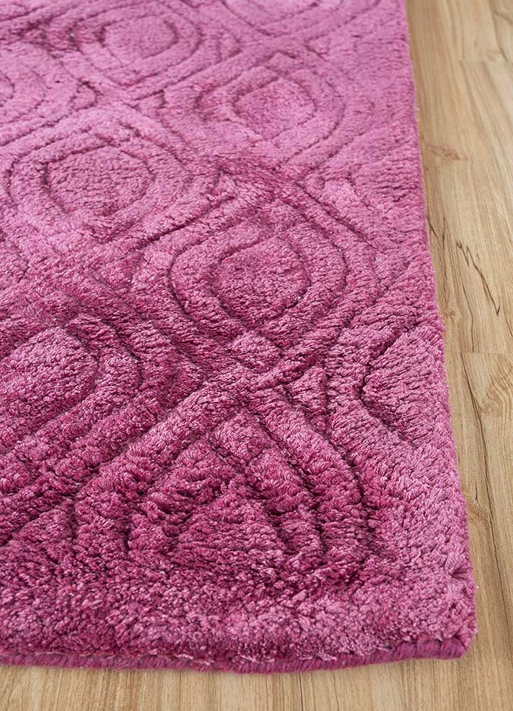 Designer Teppich - 180 x 270 cm - rosa