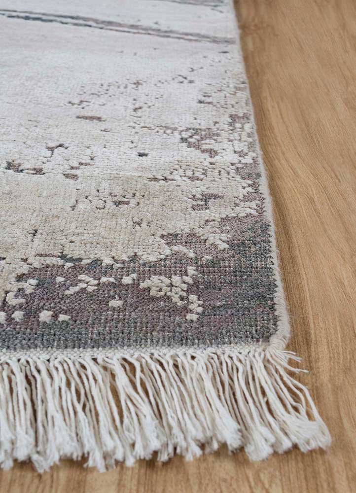 Designer Teppich - 240 x 300 cm - silber