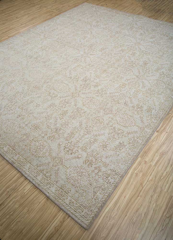 Wollteppich - 180 x 270 cm - creme