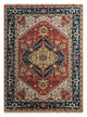 Wollteppich - 180 x 270 cm - rot
