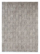Wollteppich - 240 x 150 cm - dunkelbeige