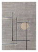 Wollteppich - 300 x 240 cm - grau