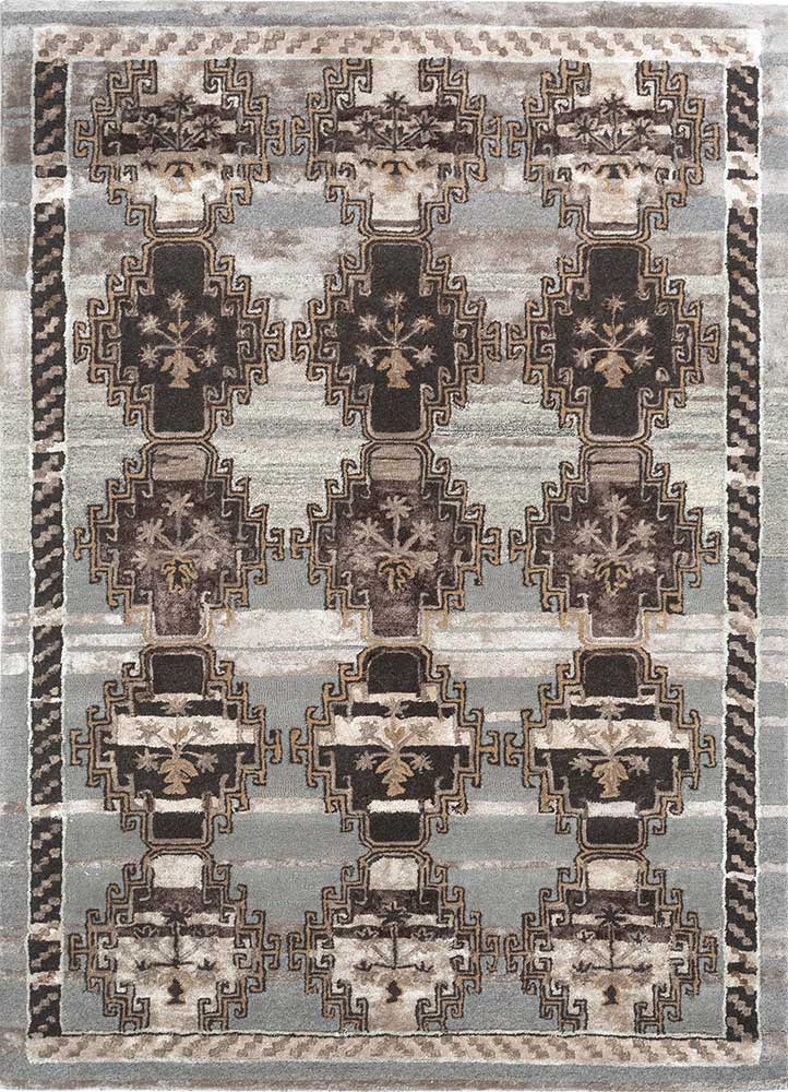 Wollteppich - 150 x 240 cm - mehrfarbig