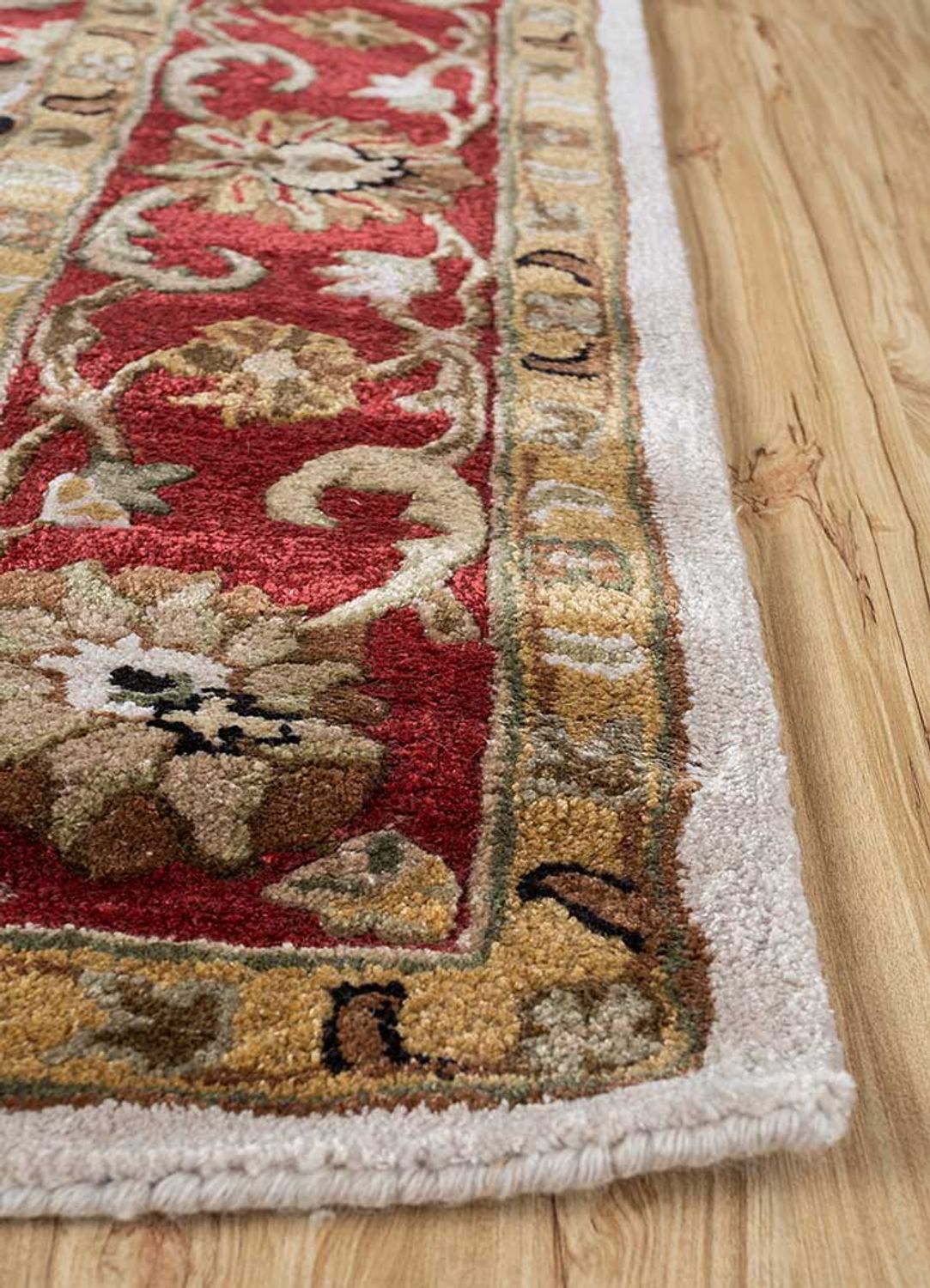 Wollteppich - 270 x 180 cm - creme