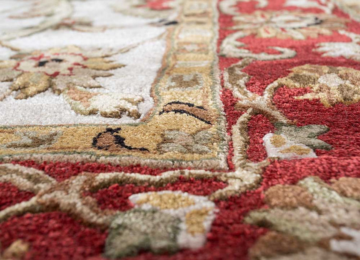 Wollteppich - 270 x 180 cm - creme