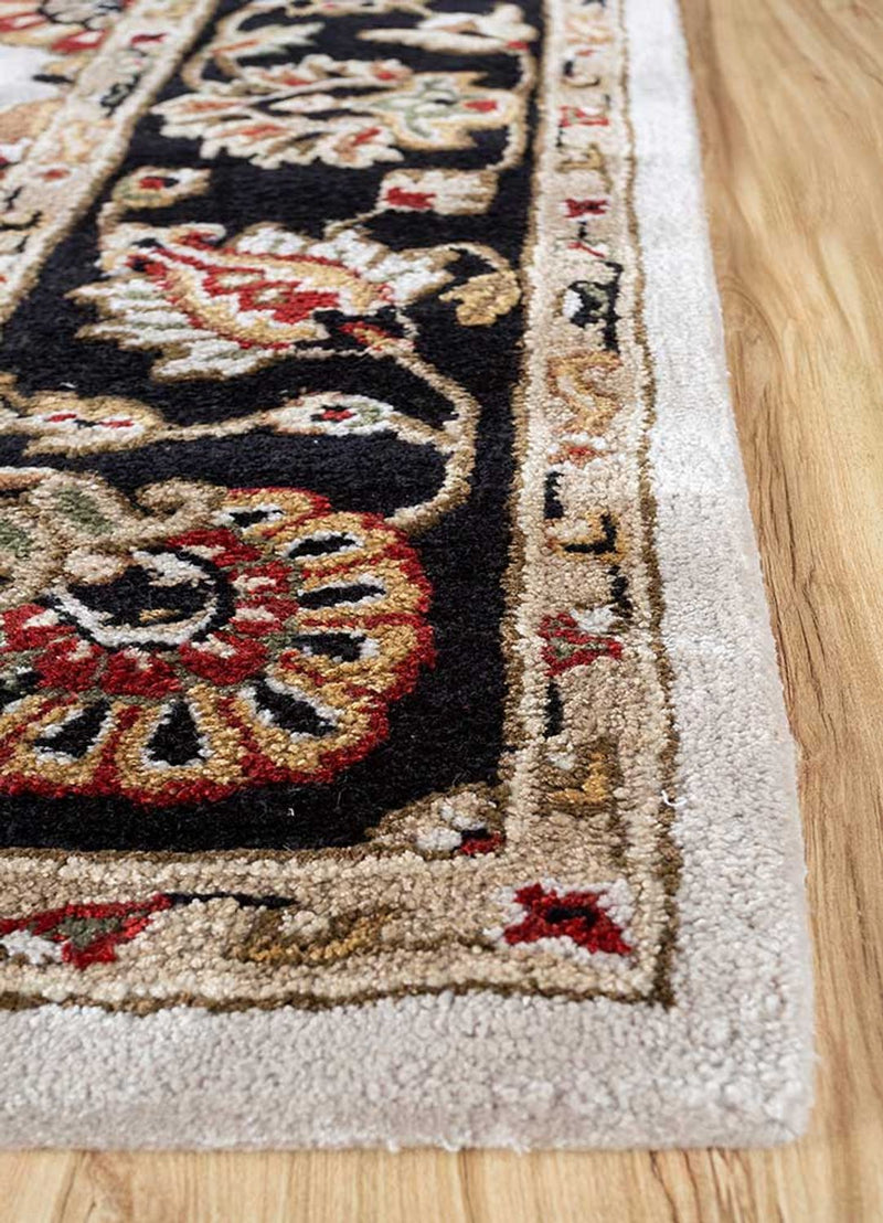 Wollteppich - 270 x 180 cm - creme