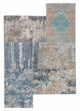 Wollteppich sonderform  - 150 x 240 cm - grau