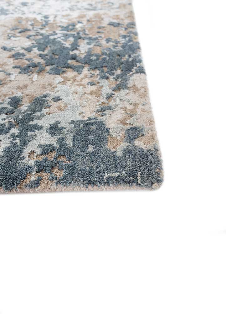 Wollteppich sonderform  - 150 x 240 cm - grau