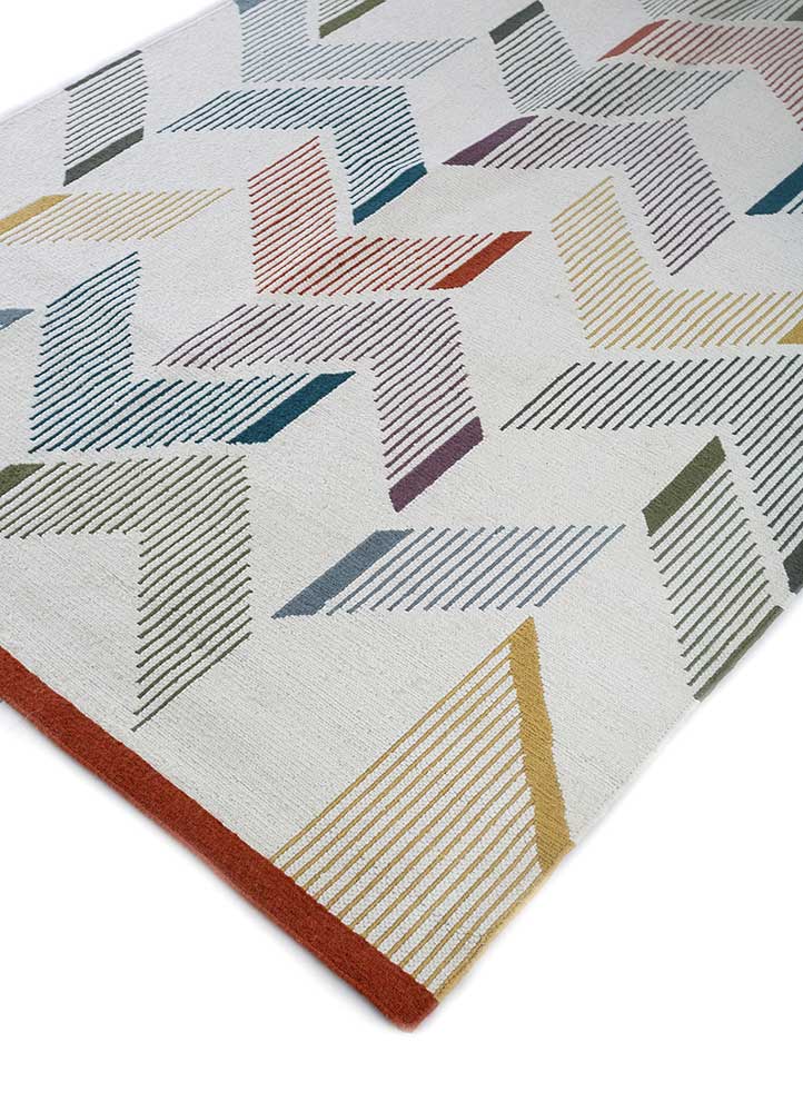 Wollteppich - 170 x 240 cm - mehrfarbig