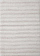 Wollteppich - 60 x 90 cm - hellgrau