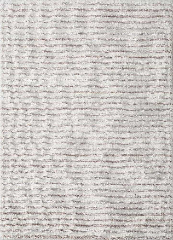 Wollteppich - 60 x 90 cm - hellgrau