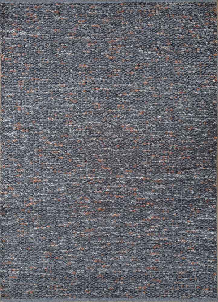 Wollteppich - 150 x 240 cm - grau